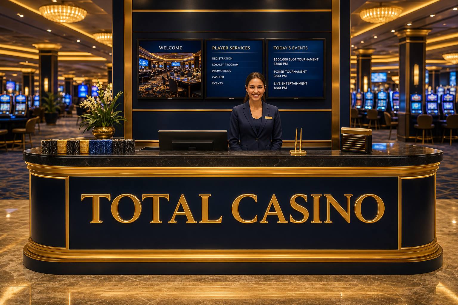 Total Casino Register