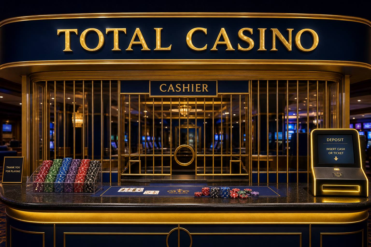 Total Casino cashier promo